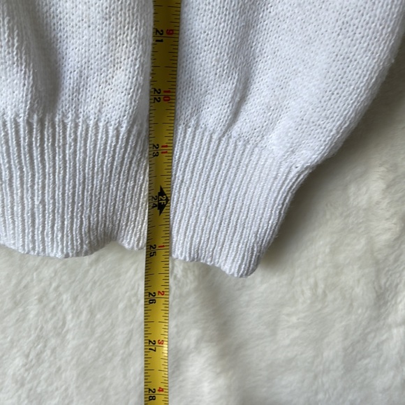 Vintage Maurada Pearl Embellished Womens Knit Sweater Size L - Picture 7 of 8